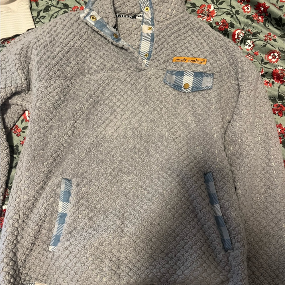 Simply Southern fleece pullover